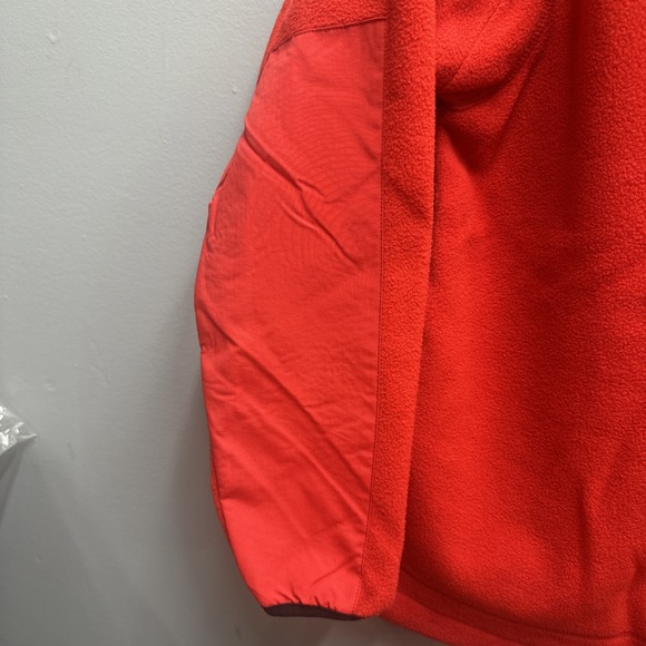 Duluth Trading Co Fleece Jacket Mens L Bright Red Full Zip New in Bag - Picture 3 of 15